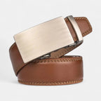 Men's Formal Leather Belt with Automatic Buckle for Suits | Cortav | Beltary