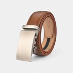 Men's Formal Leather Belt with Automatic Buckle for Suits | Cortav | Beltary