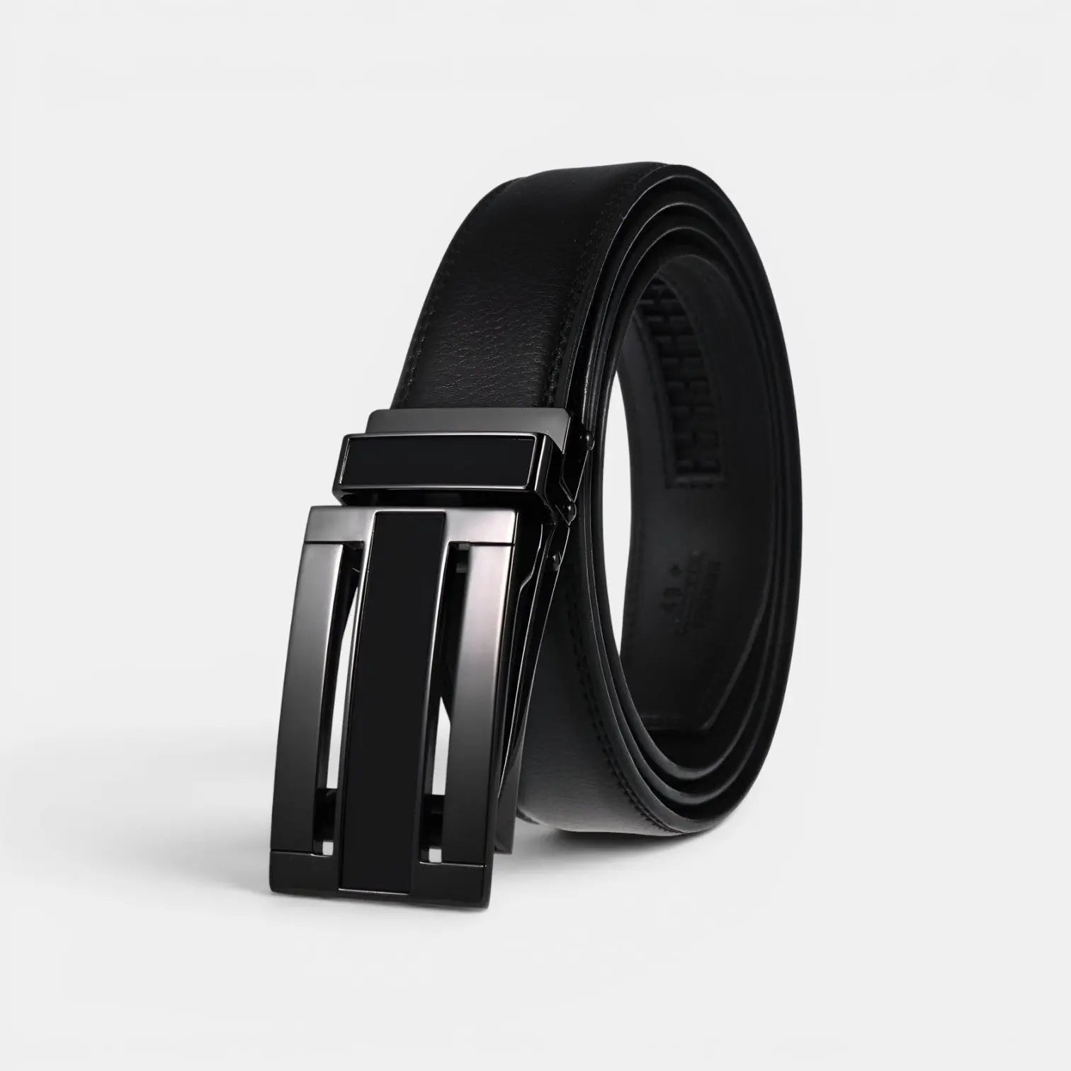 Men's Formal Smooth Leather Belt with Automatic Buckle | Colvax | Beltary