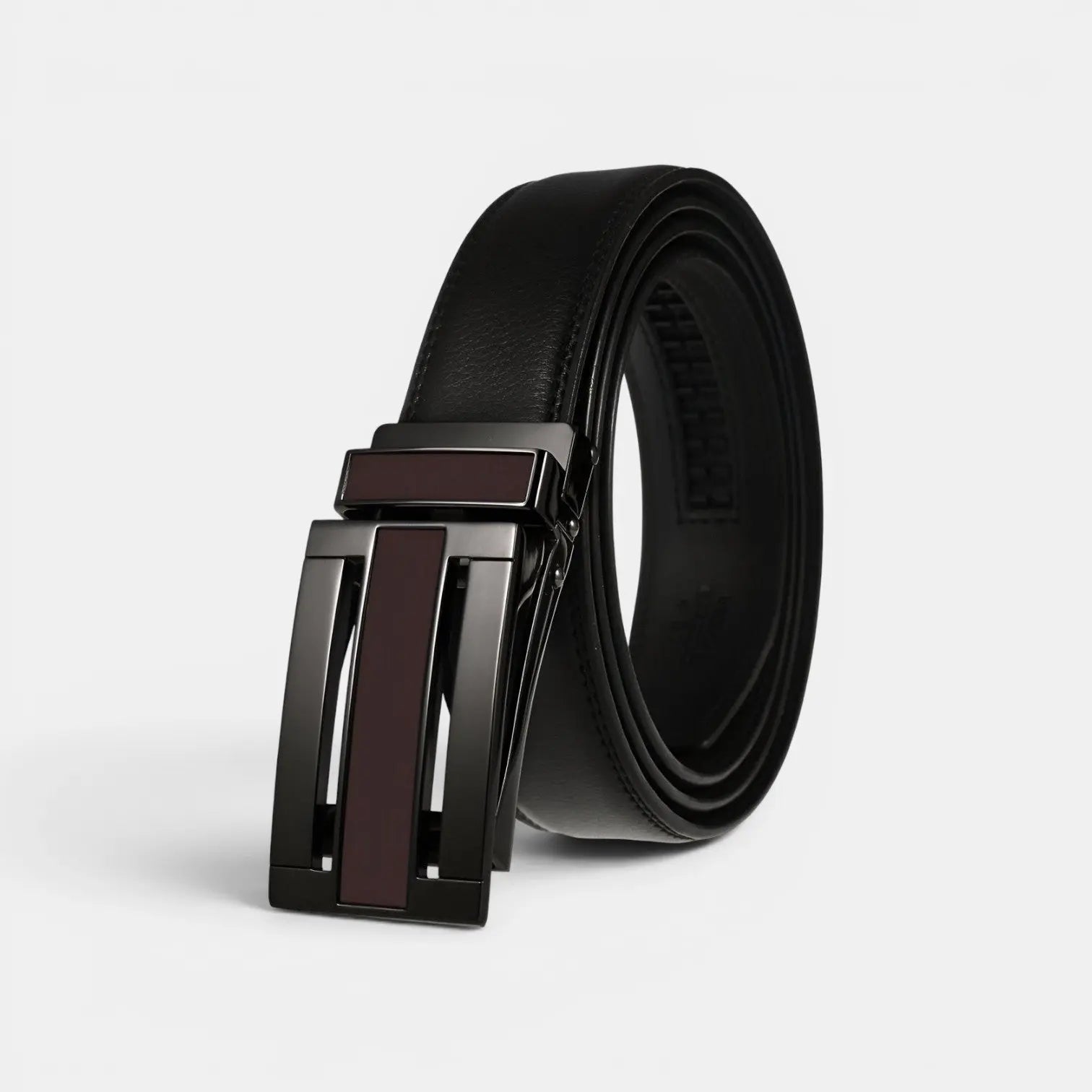 Men's Formal Smooth Leather Belt with Automatic Buckle | Colvax | Beltary