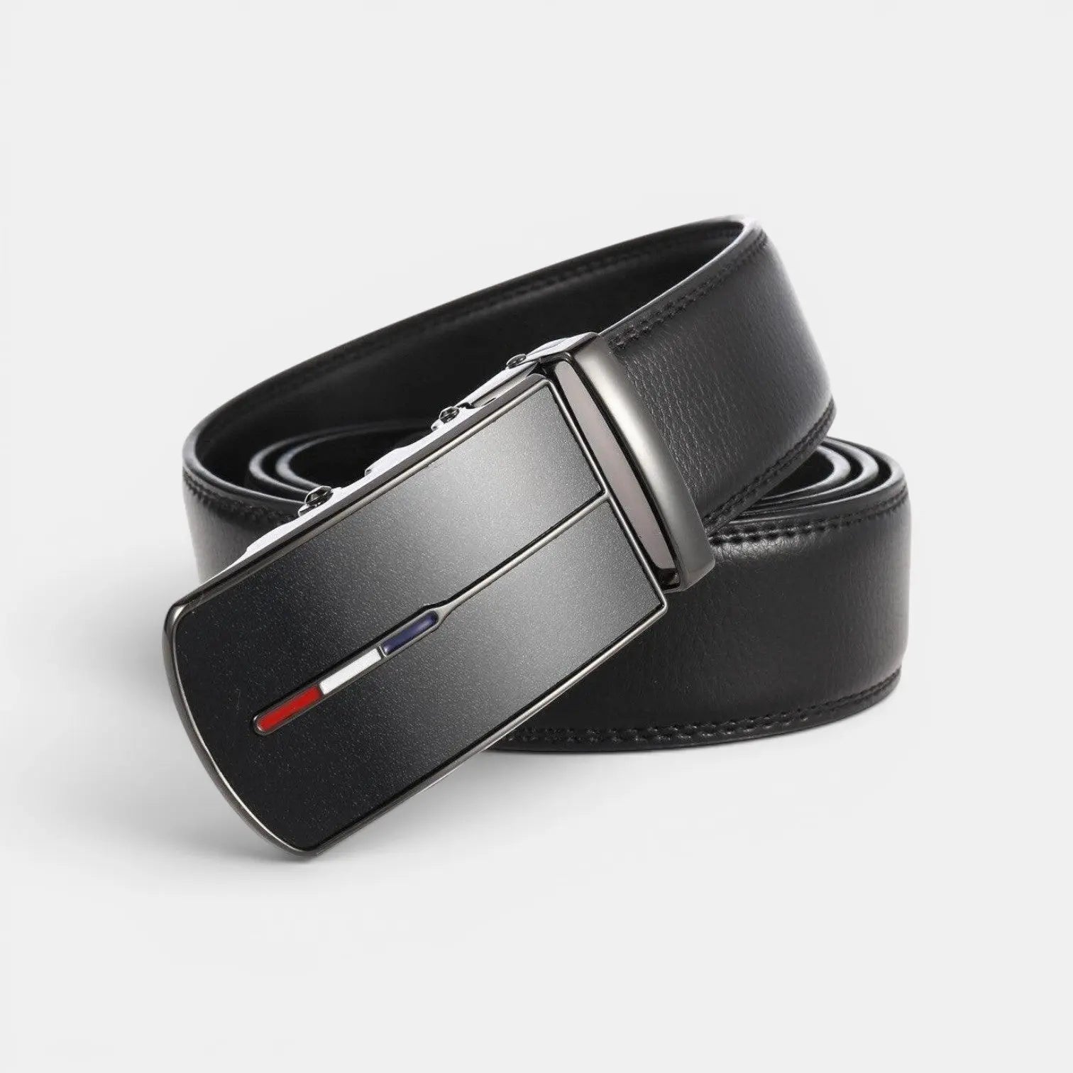 Men's Formal Split Leather Belt with Automatic Buckle | Tavren | Beltary