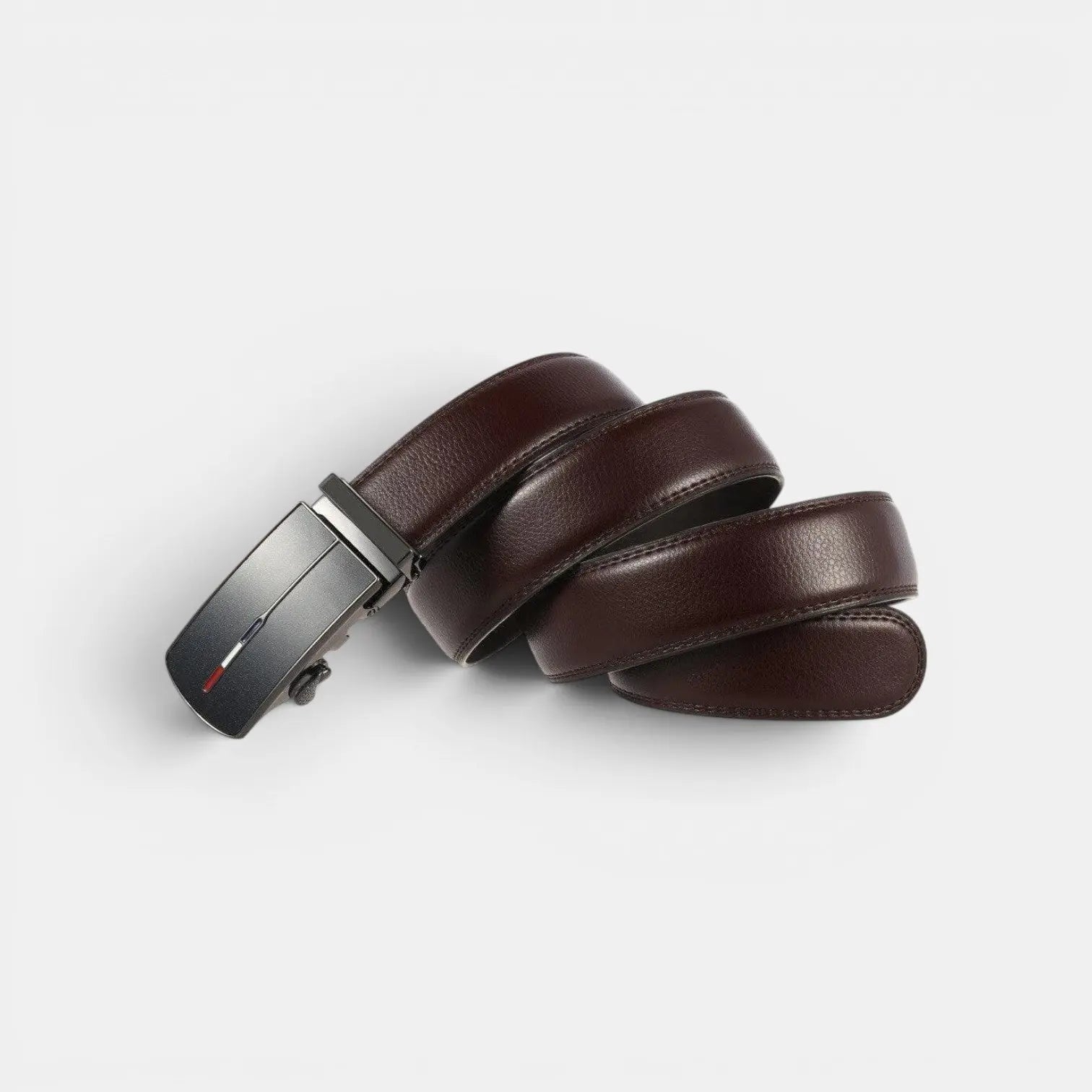 Men's Formal Split Leather Belt with Automatic Buckle | Tavren | Beltary