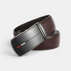 Men's Formal Split Leather Belt with Automatic Buckle | Tavren | Beltary