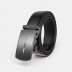 Men's Formal Split Leather Belt with Automatic Buckle | Tavren | Beltary