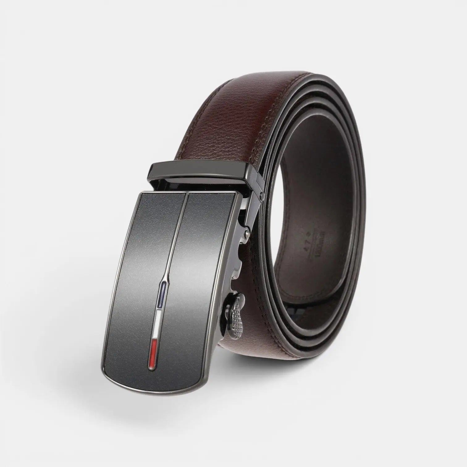 Men's Formal Split Leather Belt with Automatic Buckle | Tavren | Beltary