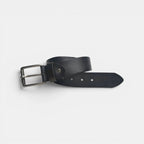 Men's Full Grain Aged Leather Belt Pin Buckle | Narvec | Beltary