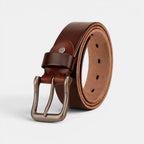 Men's Full Grain Leather Belt Casual Pin Buckle | Calvex | Beltary