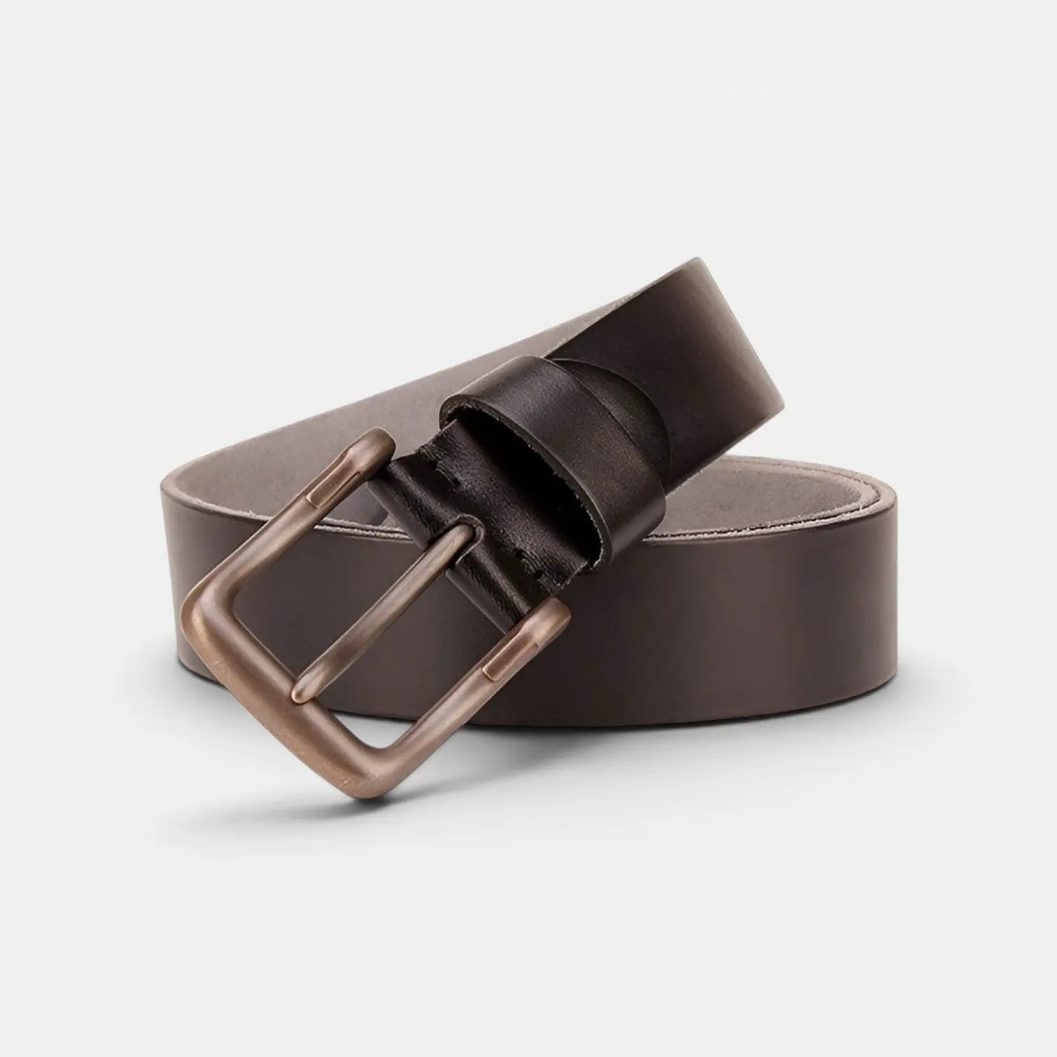 Men's Full Grain Leather Belt Casual Pin Buckle | Calvex | Beltary