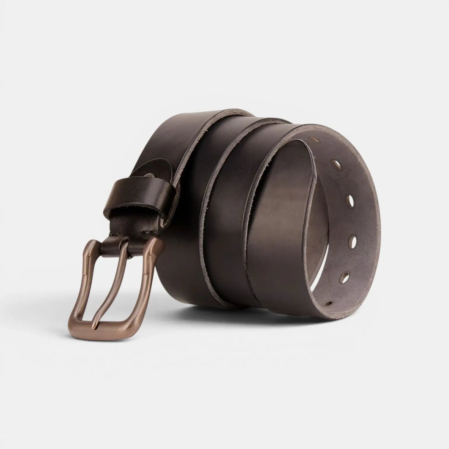 Men's Full Grain Leather Belt Casual Pin Buckle | Calvex | Beltary
