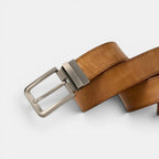 Men's Full Grain Leather Belt Pin Buckle Jeans | Calvex | Beltary