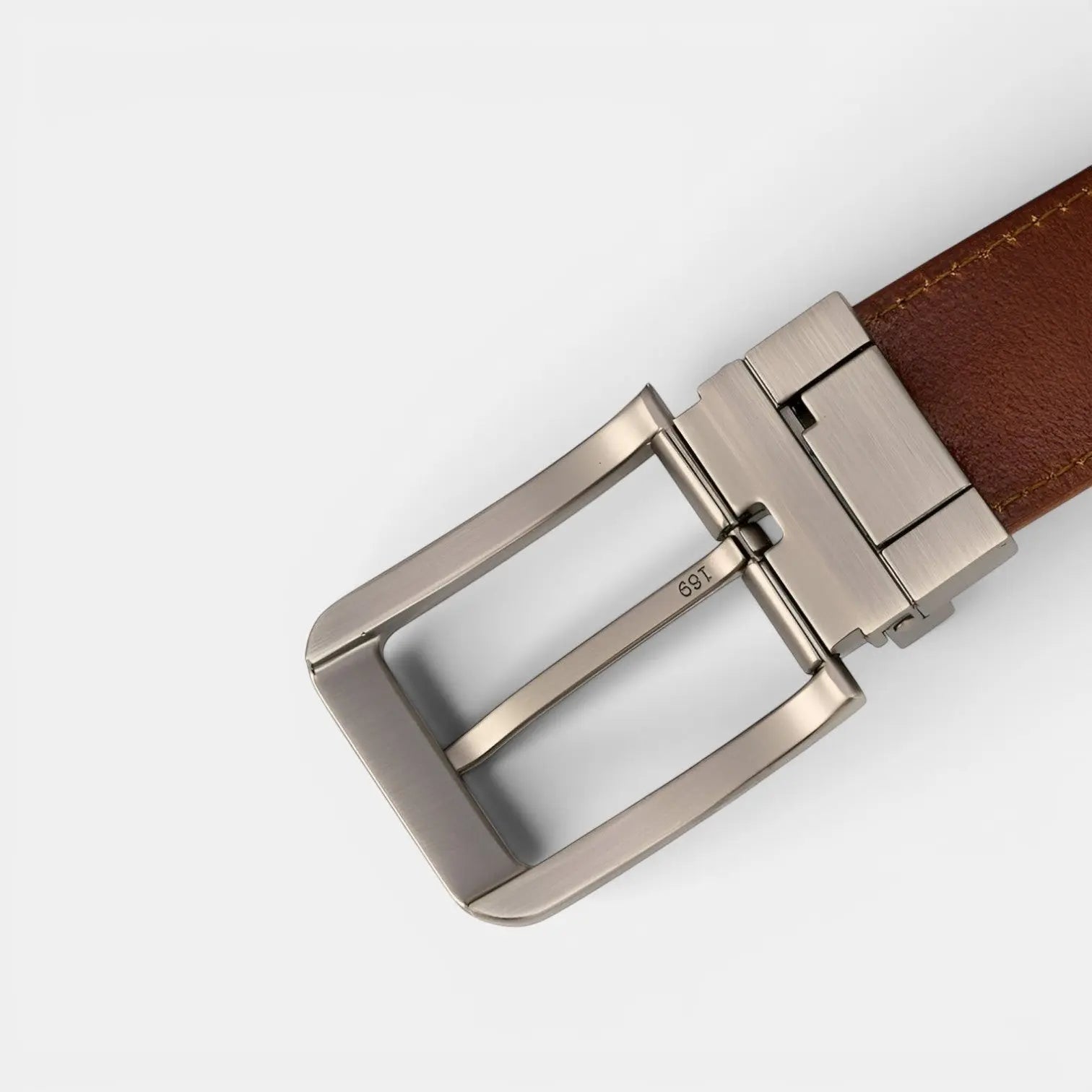 Men's Full Grain Leather Belt Pin Buckle Jeans | Calvex | Beltary