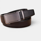 Men's Full Grain Leather Belt with Automatic Buckle | Vantrel | Beltary