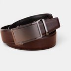 Men's Full Grain Leather Belt with Automatic Buckle | Vantrel | Beltary