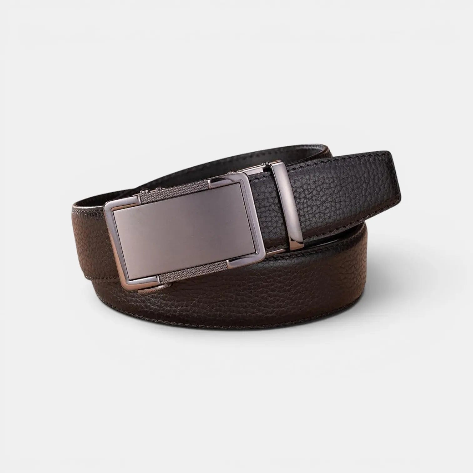 Men's Full Grain Leather Belt with Automatic Buckle | Vantrel | Beltary