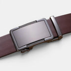 Men's Full Grain Leather Belt with Automatic Buckle | Vantrel | Beltary