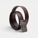 Men's Full Grain Leather Belt with Automatic Buckle | Vantrel | Beltary