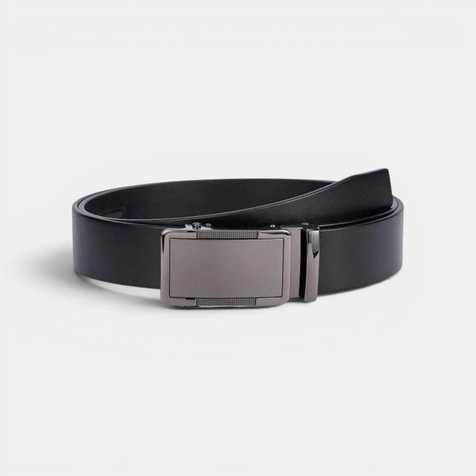 Men's Full Grain Leather Belt with Automatic Buckle | Vantrel | Beltary