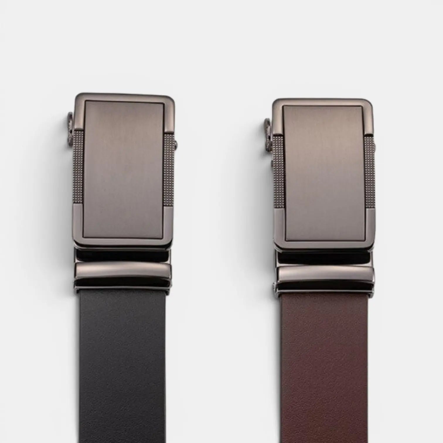 Men's Full Grain Leather Belt with Automatic Buckle | Vantrel | Beltary