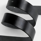 Men's Full Grain Leather Belt Without Buckle Interchangeable | Flarvex | Beltary