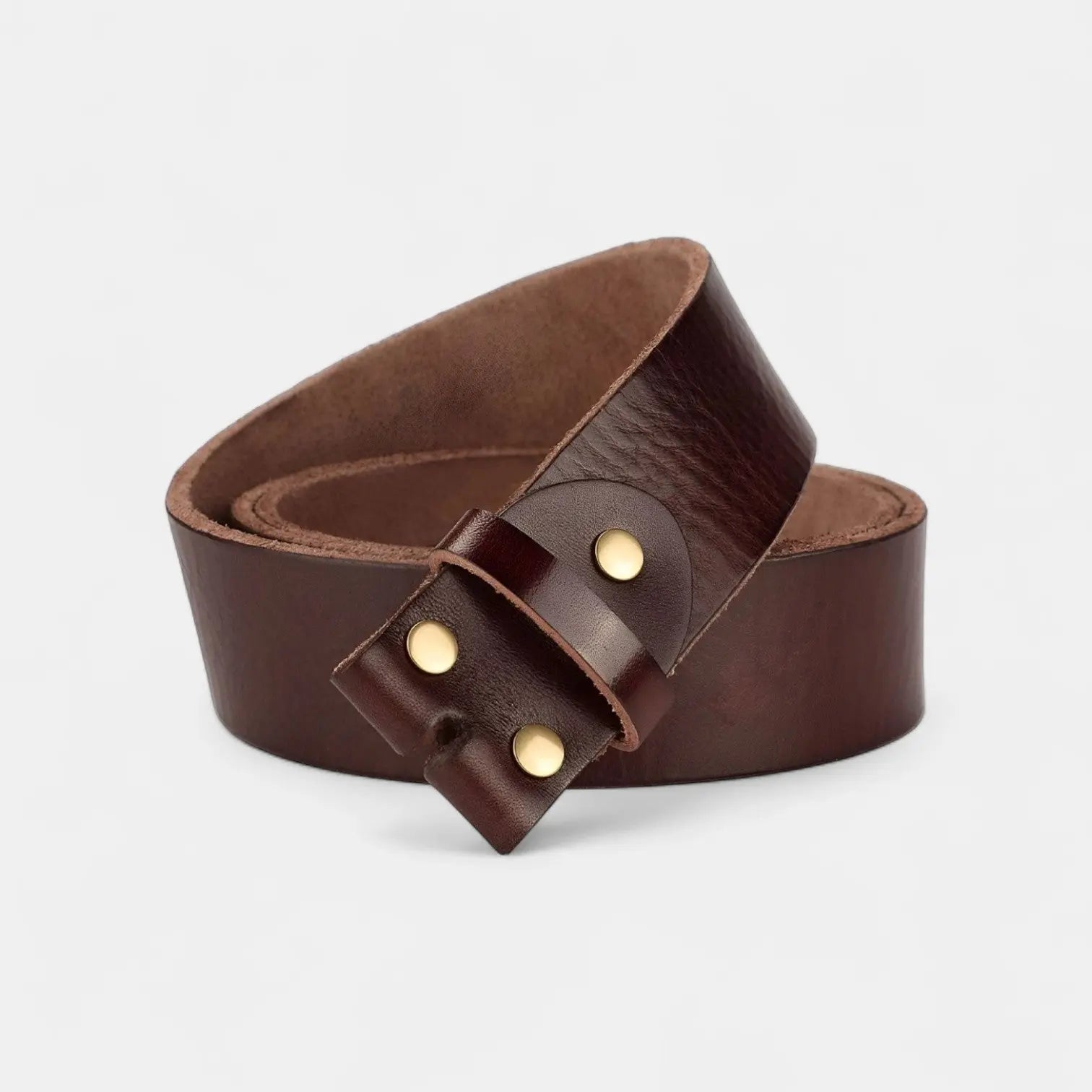 Men's Full Grain Leather Belt Without Buckle Interchangeable | Flarvex | Beltary