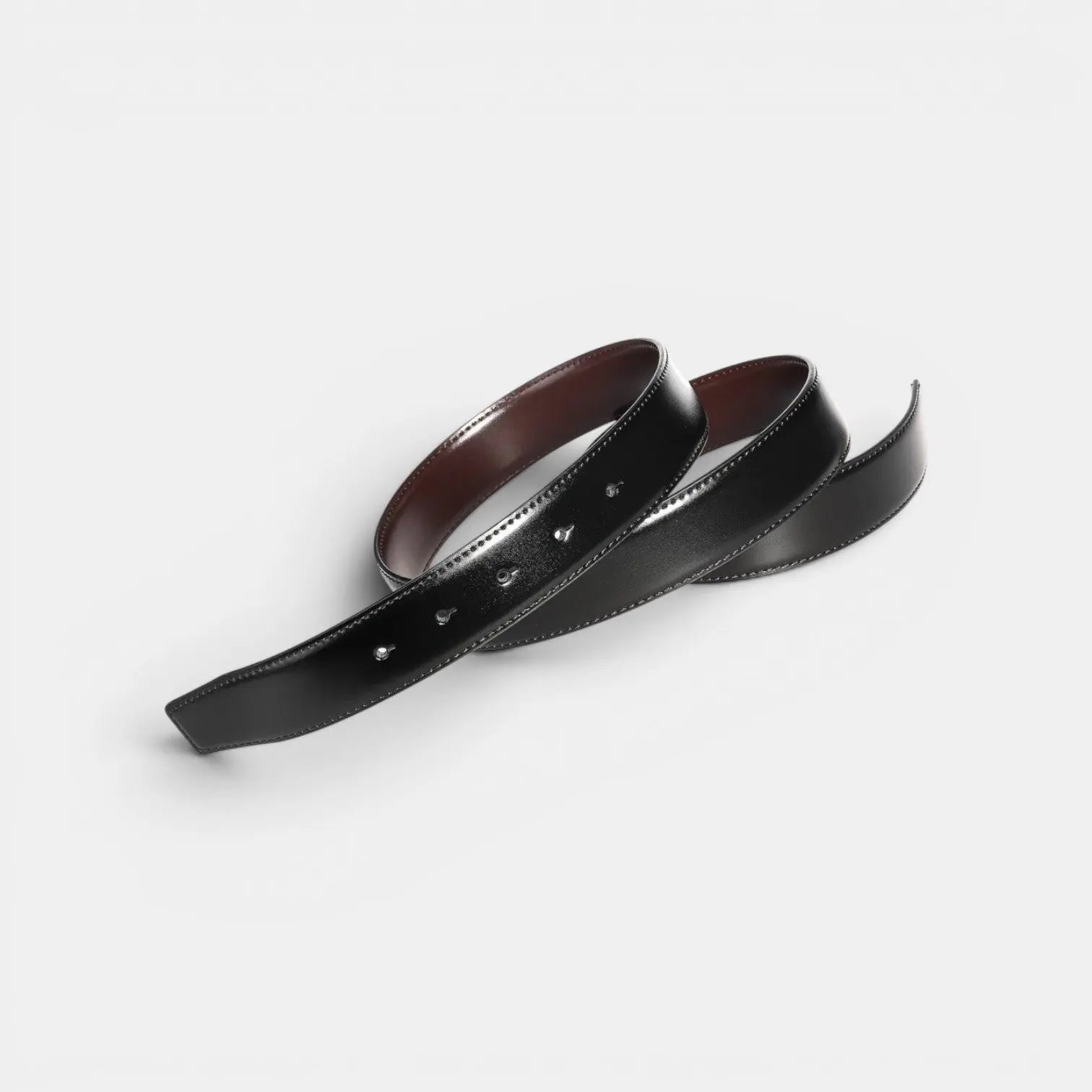 Men's Leather Belt Reversible Strap Interchangeable Buckle | Relvax | Beltary