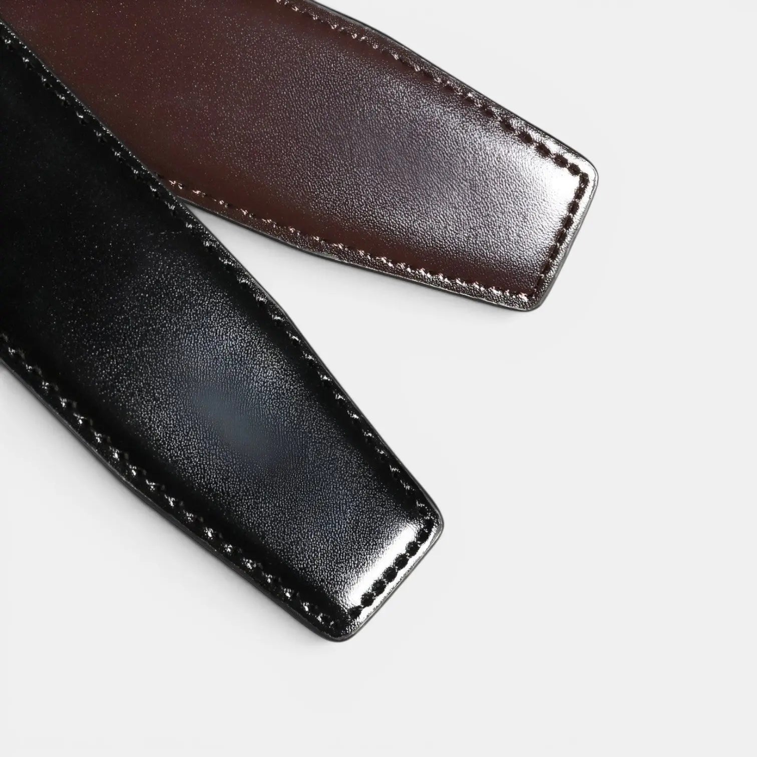 Men's Leather Belt Reversible Strap Interchangeable Buckle | Relvax | Beltary