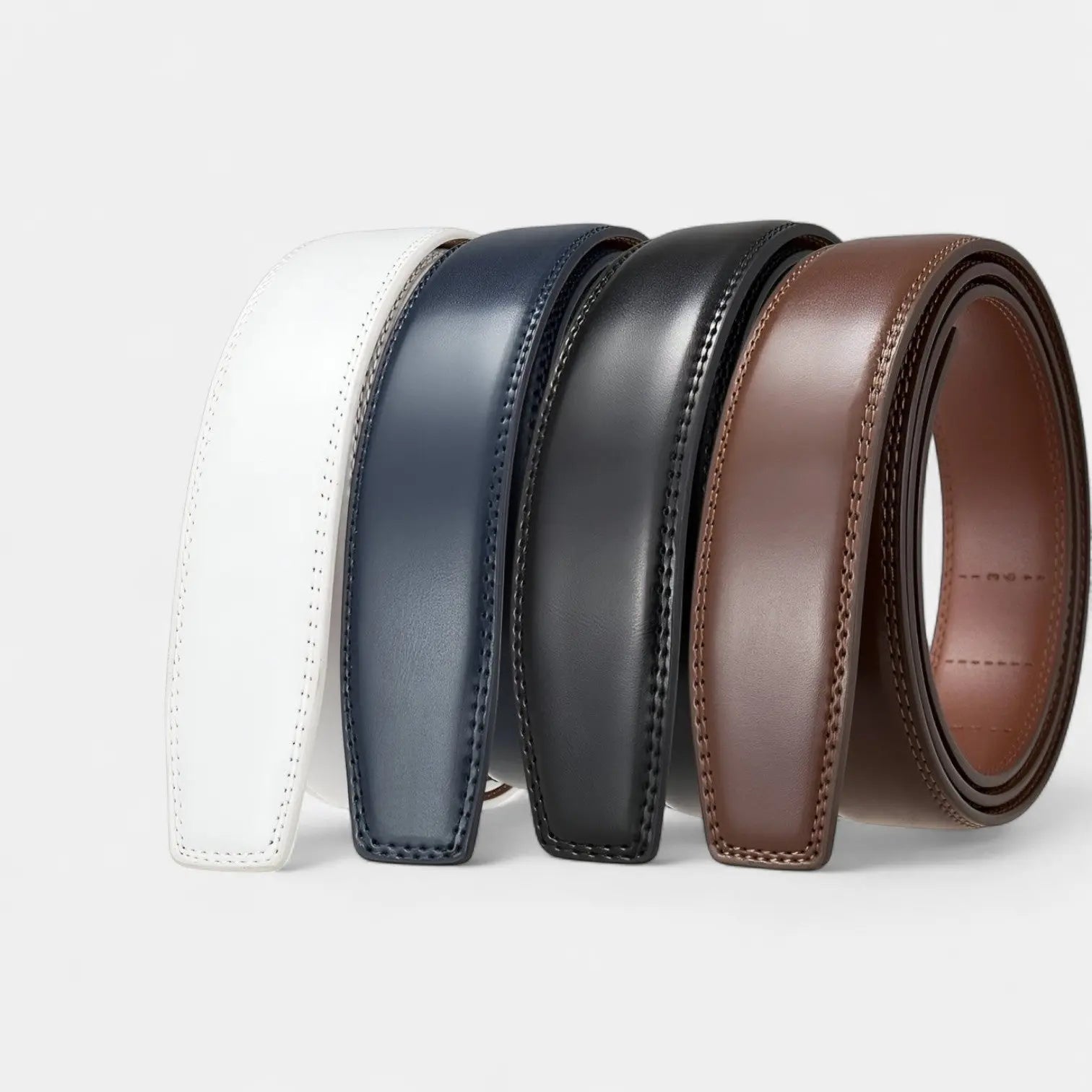Men's Leather Belt Strap for Automatic Buckle | Corlan | Beltary
