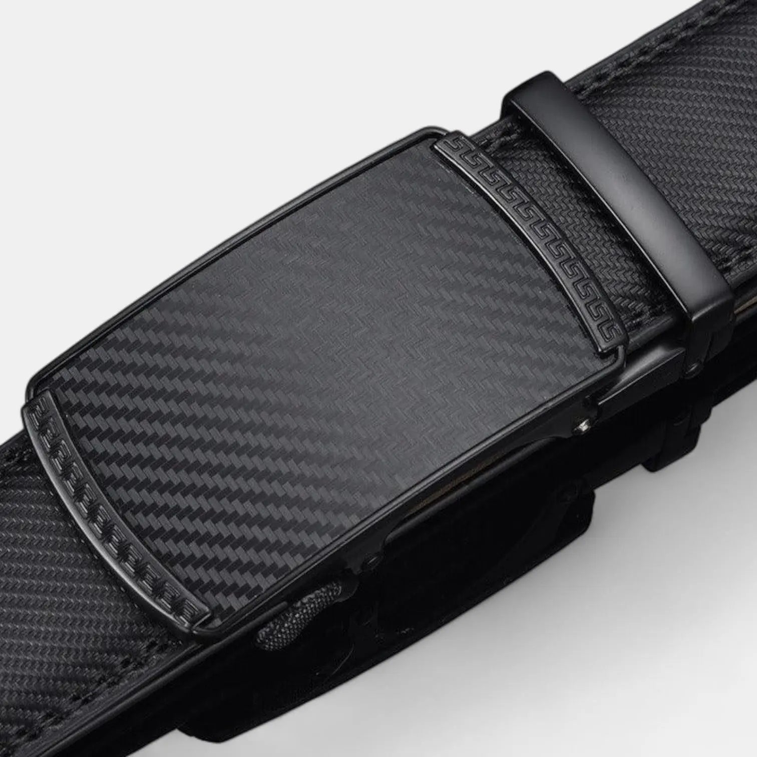 Men's Leather Belt Suit Automatic Buckle Black | Folvex | Beltary