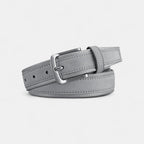 Men's Polyester Faux Suede Fabric Belt Pin Buckle | Tisdav | Beltary