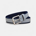 Men's Polyester Faux Suede Fabric Belt Pin Buckle | Tisdav | Beltary