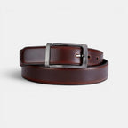 Men's Reversible 2-in-1 Leather Belt Pin Buckle | Relvon | Beltary