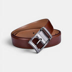 Men's Reversible 2-in-1 Leather Belt Pin Buckle | Relvon | Beltary