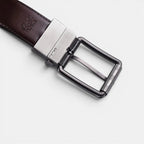 Men's Reversible 2 in 1 Leather Belt with Pin Buckle | Delvon | Beltary