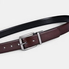 Men's Reversible 2 in 1 Leather Belt with Pin Buckle | Delvon | Beltary