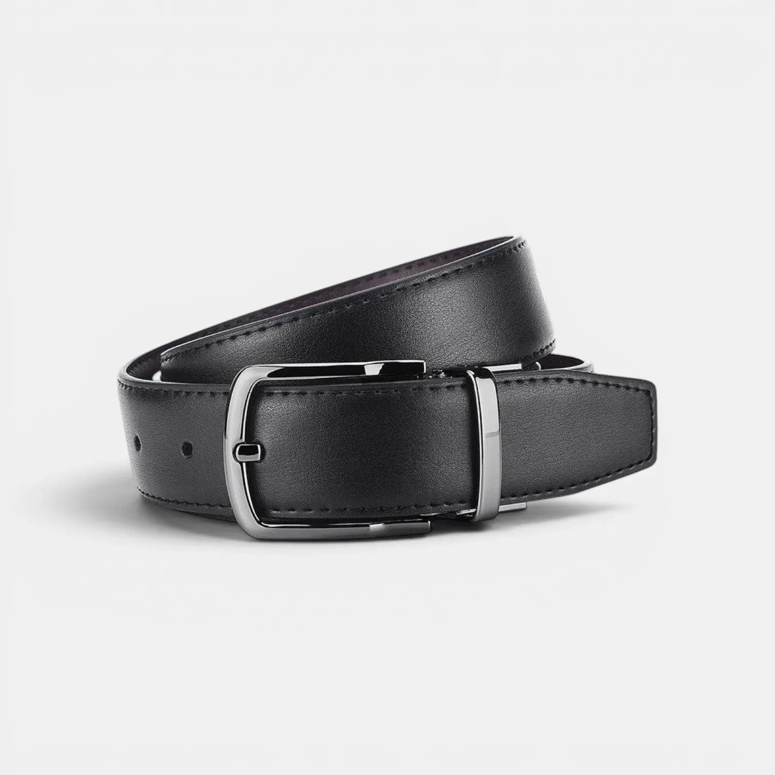 Men's Reversible Leather Belt 2 in 1 Suit Buckle | Revtox | Beltary