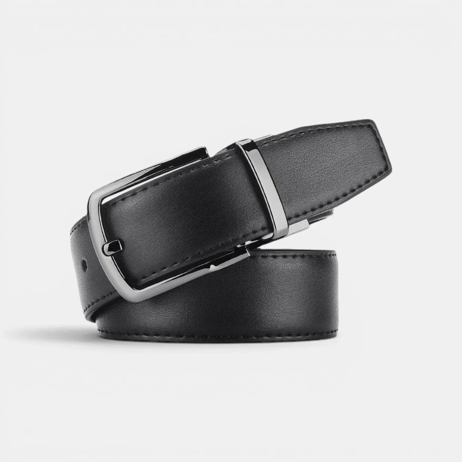 Men's Reversible Leather Belt 2 in 1 Suit Buckle | Revtox | Beltary