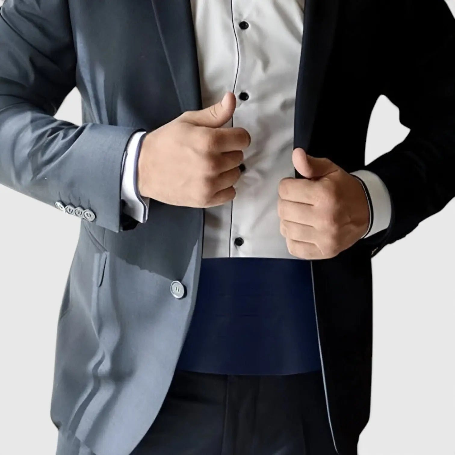 Men's Silk Cummerbund 14 cm Quick Fastening | Sorvex | Beltary