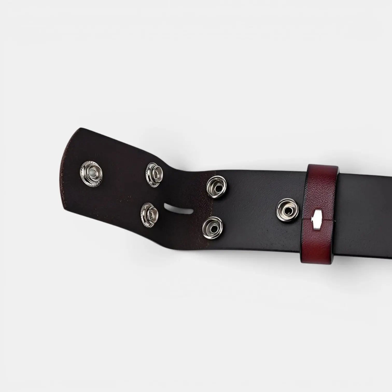 Men's Smooth Leather Belt Strap with Interchangeable Buckle | Corvex | Beltary