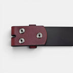 Men's Smooth Leather Belt Strap with Interchangeable Buckle | Corvex | Beltary