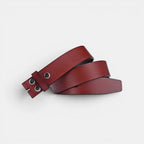 Men's Smooth Leather Belt Strap with Interchangeable Buckle | Corvex | Beltary