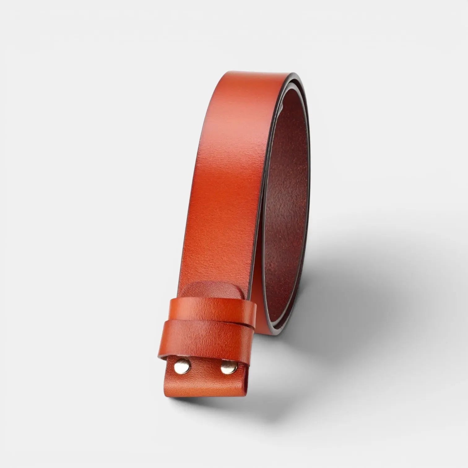 Men's Smooth Leather Belt with Interchangeable Buckle | Lirvex | Beltary