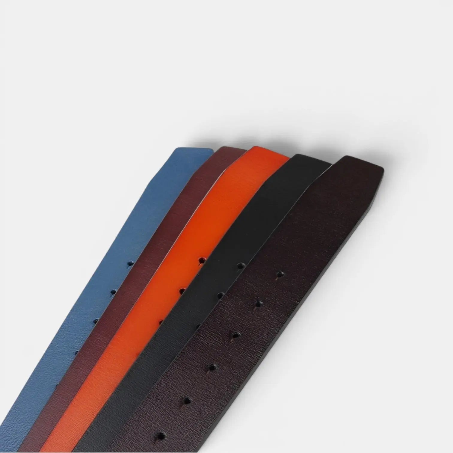 Men's Smooth Leather Belt with Interchangeable Buckle | Lirvex | Beltary