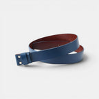Men's Smooth Leather Belt with Interchangeable Buckle | Lirvex | Beltary