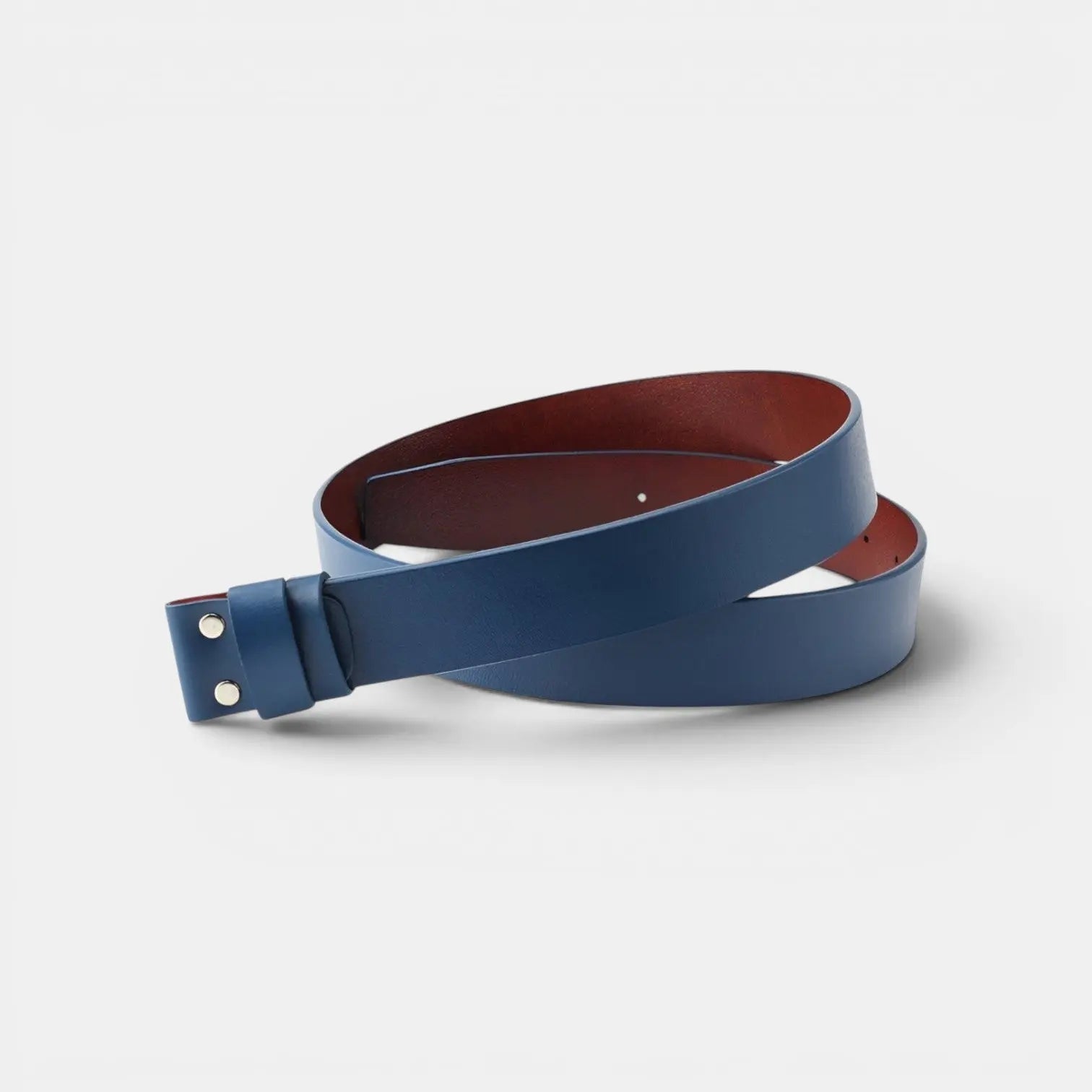 Men's Smooth Leather Belt with Interchangeable Buckle | Lirvex | Beltary