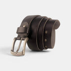 Men's Soft Full Grain Leather Belt Pin Buckle | Florvex | Beltary