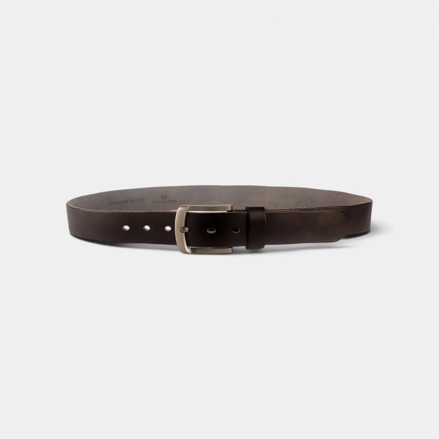 Men's Soft Full Grain Leather Belt Pin Buckle | Florvex | Beltary