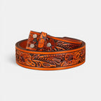 Men's Textured Leather Belt Strap Interchangeable Buckle | Delvox | Beltary