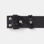 Men's Textured Leather Interchangeable Buckle-Free Belt | Dravex | Beltary