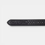 Men's Textured Leather Interchangeable Buckle-Free Belt | Dravex | Beltary