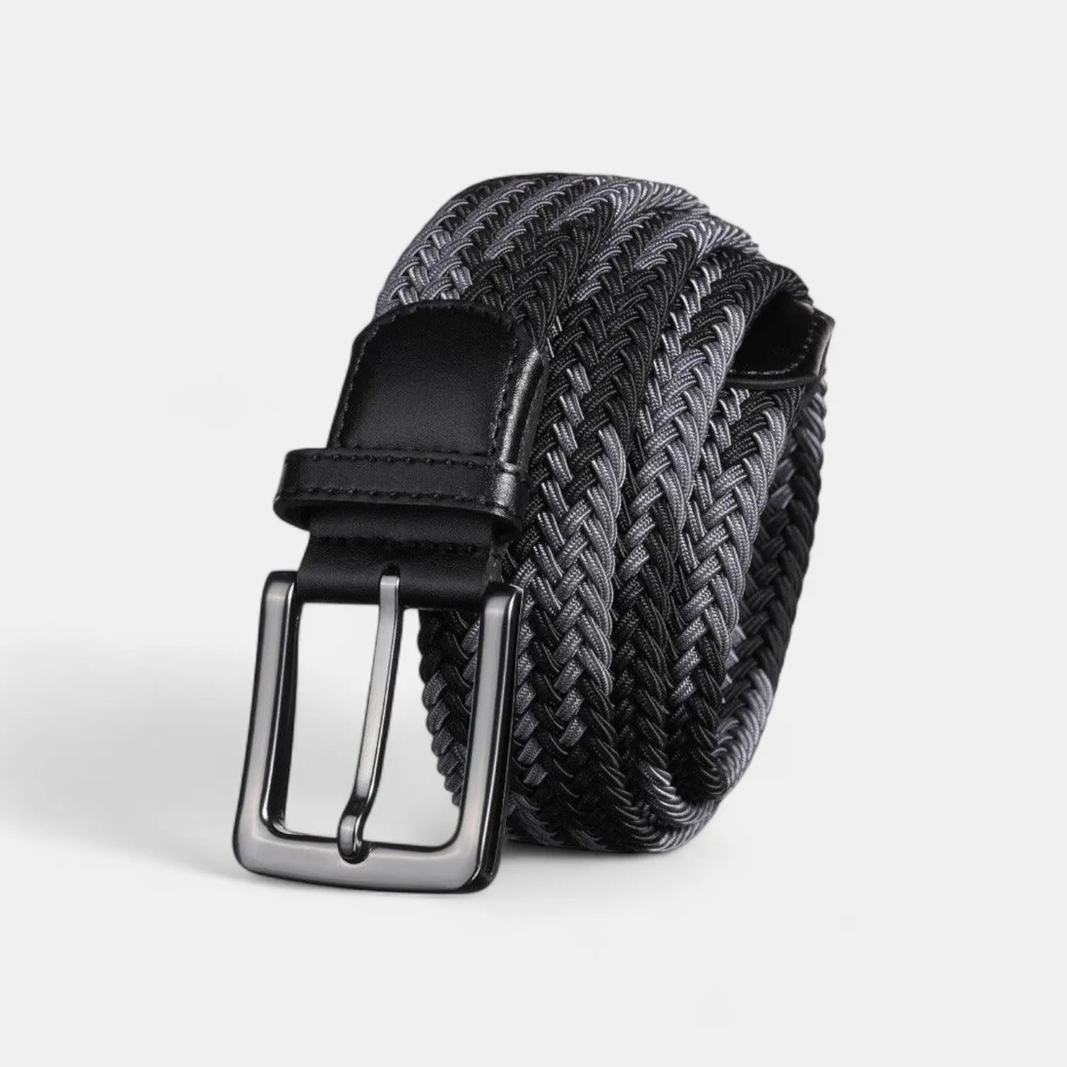 Men's Two-Tone Elasticated Braided Belt with Buckle | Keltav | Beltary